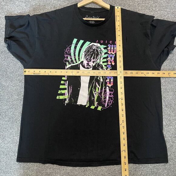 Juice Wrld Pop Art Graphic Rap Tee XXL Black - Picture 5 of 5